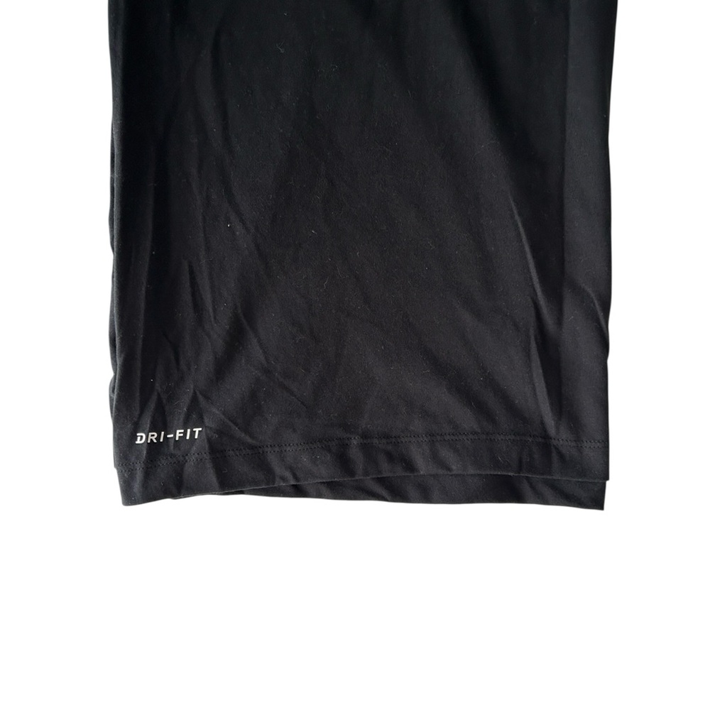 Nike Men's Black Standard Fit Dri-fit Tank Top Tee - Picture 6 of 8
